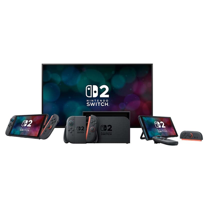 Switch Oled + Super Mario Galaxy 1 y 2 NEGRO