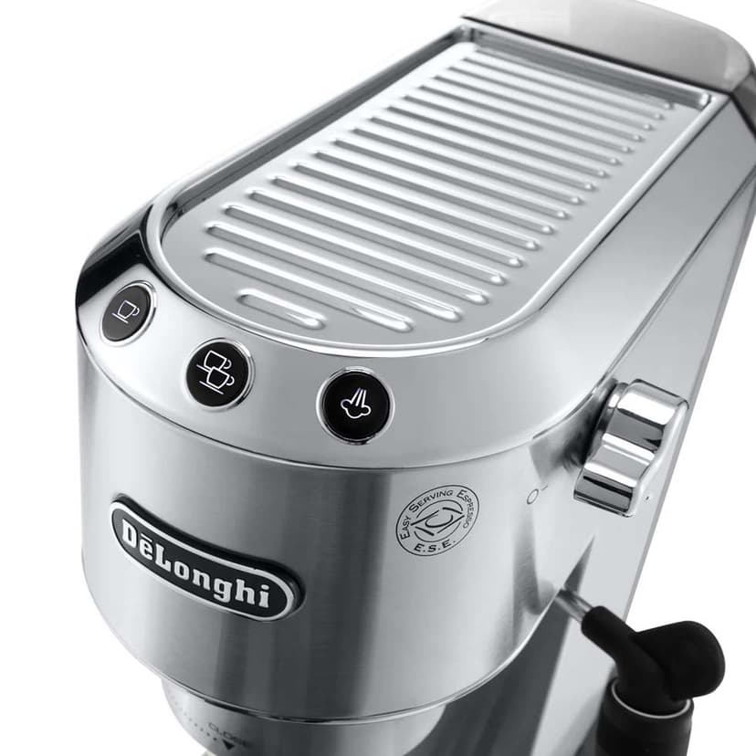 Cafetera Espresso Manual Dedica Metallic PLATA