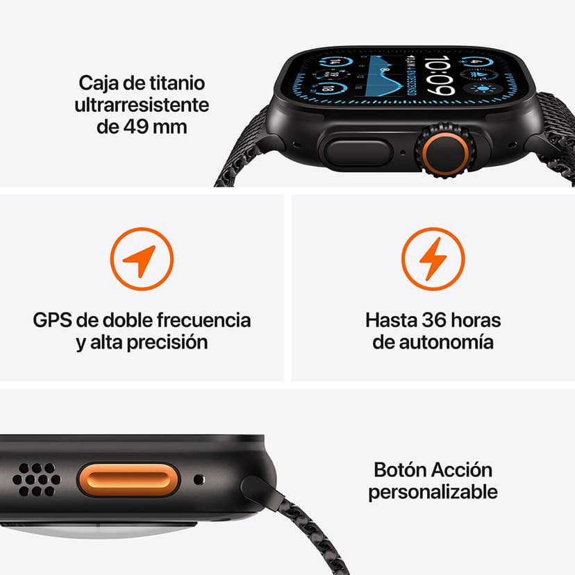 Watch Ultra 2 GPS + Cellular 49mm BLACK