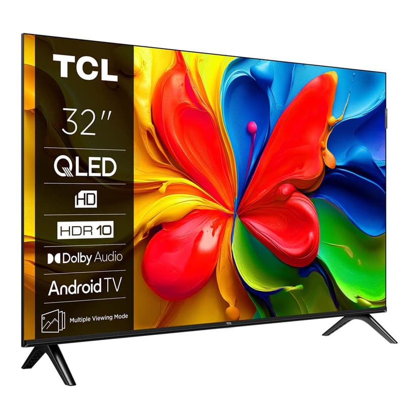 Android TV 32'' 32S4K QLED HD NEGRO