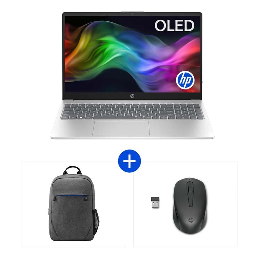 15'' Ryzen 5 16+512GB + Raton + Mochila GRIS