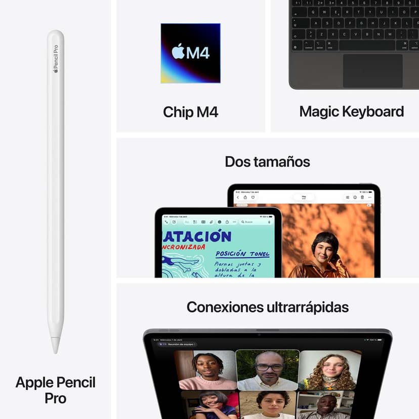 iPad Air M4 13'' WIFI 128GB GRIS