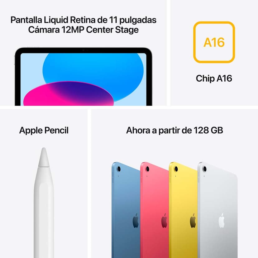 iPad WiFi 11th 2025 128GB SILVER